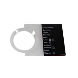 programme plate, knob, adhesive, IT