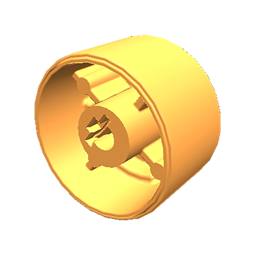 knob, black
