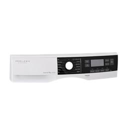 control panel, white, John Lewis, EN