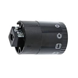 knob, selector, black