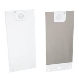 chiusura, canale aria, refrigeratore, SS, 412x882mm
