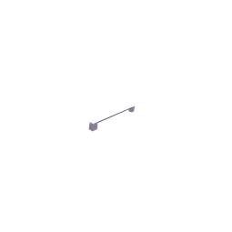 handle, white, 420mm