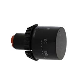 manopola, termostato, nero, 0-275°C