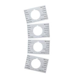 programme plate,knob,adhesive,DA,FI,NO,SV