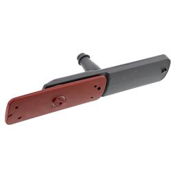 UNDRE SPOLARM,RÖD/GRÅ,L=296MM
