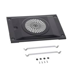 deksel, hete lucht-ventilator, kit,