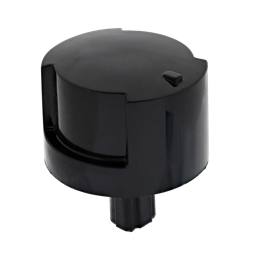 knob, gas oven, black