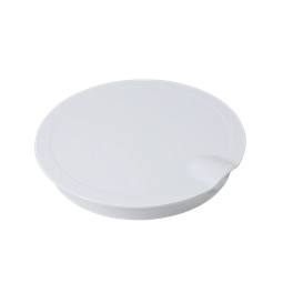 coperchio, posteriore, camino di scarico, white
