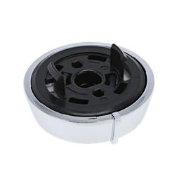 knob cover,programme selector,chrome plated black,One,UL