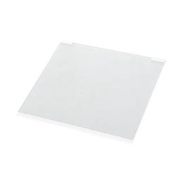 hylla glas-, komplett, stopp, 405x385mm