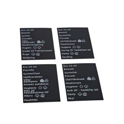 skylt program-, vred, lim