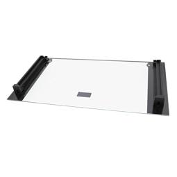 front glass,black,upper door,594x325mm