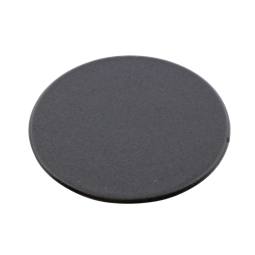 Copertura nera per bruciatore medio del piano di cottura - 71 mm