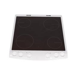 cooking top with frame,white,60cm