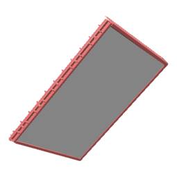 bänkskiva, sats, vit, CF33A,595x296.6mm