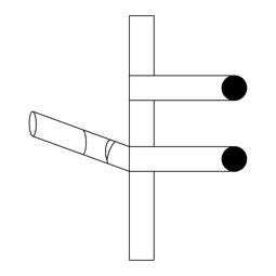 Gitter, rechts