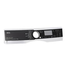 control panel, white, AEG, EN