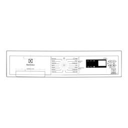 control panel, white, Electrolux, EN