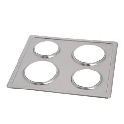 KOCHMULDE,INOX,580X510MM