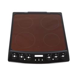 cooking top with frame,black,55cm