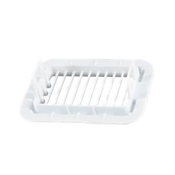 cover, air vent grid, white, 73x55mm