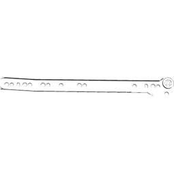 Guide, Drawer, left, L=300mm