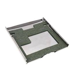 Porta exterior em inox para máquina de lavar loiça