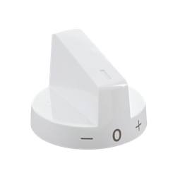 knob, selector, white