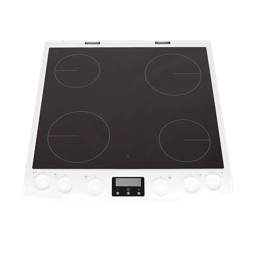 cooking top with frame,white,60cm