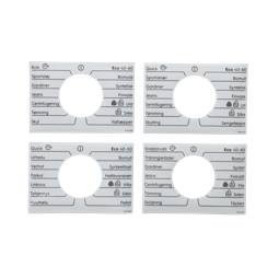 programme plate,knob,adhesive,DA,FI,NO,SV