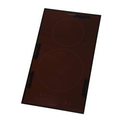 cooking top, black, Zanker, 290x520mm