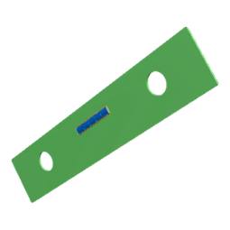 Push button,rectangular,complete,white
