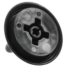 Black Gas Hob Control Knob