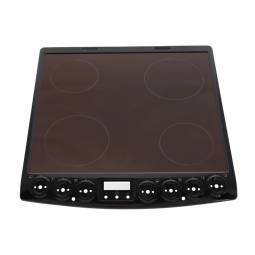 cooking top with frame,black,60cm