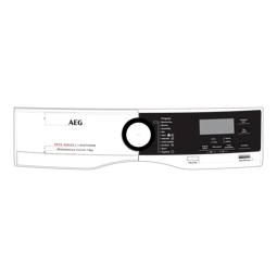 control panel, white, AEG