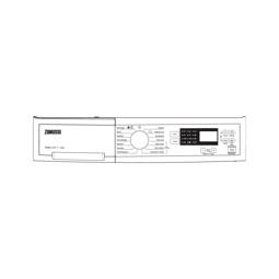 controlepaneel, wit, Zanussi