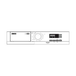 control panel, white, Zanussi