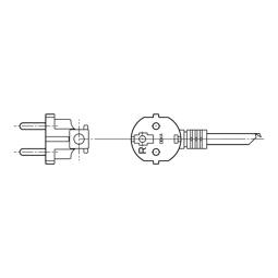 NETZKABEL,GBR,1600MM,3X1.5MM