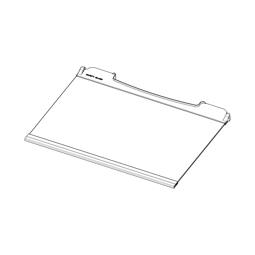 glass shelf,complete,neutral,499.9x395.7mm