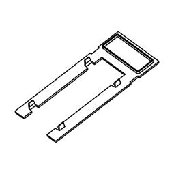 täckande bricka, gångled, silver