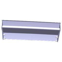 deurpaneel vriesvak, neutraal, 692,449x155mm