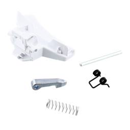 Washing machine door handle