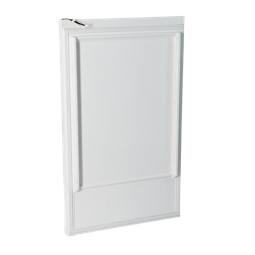 refrigerator door, assembly, white insert, 1132x700