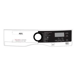 control panel, white, AEG