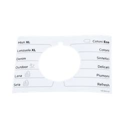 programme plate,knob,adhesive,IT