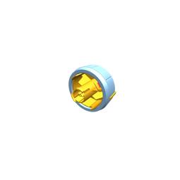 knob, programme selector, silver