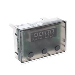 clock, touch control, white