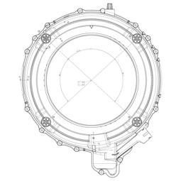 shell, front, tube