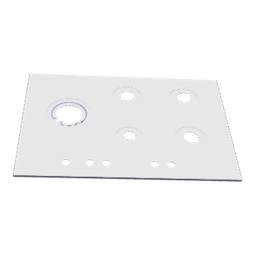 ARBEITSPLATTE,INOX,ZANUSSI,745