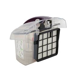 contenedor polvo, conjunto,